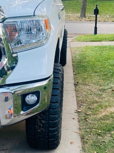 1 2014 Tundra Toyota 1794 Edition Rough Country Suspension Lift 35in Mayhem Warrior Black