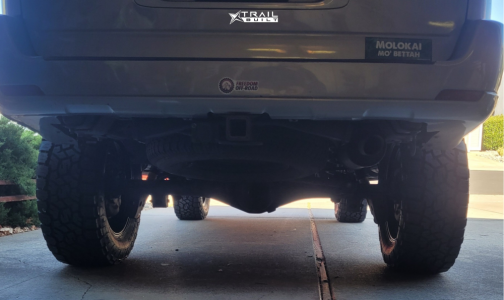 1 2003 Sequoia Toyota Sr5 Rancho Quicklift 25 Front Freedom Off Road Ucas Ome 3 Rear Coils And Ome Rear Shocks Suspension Lift 3in Alloy Ion 141 Black