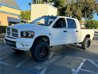 1 2006 Ram 3500 Dodge Laramie Thuren Suspension Lift 3in Arkon Off Road Alexander Black Milled