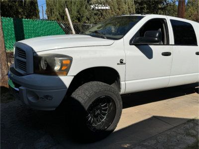 1 2006 Ram 3500 Dodge Laramie Thuren Suspension Lift 3in Arkon Off Road Alexander Black Milled