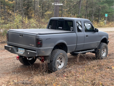 1 1999 Ranger Ford Xlt Rough Country Suspension Lift 5in Alloy Ion 171 Polished
