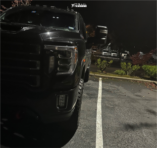 1 2023 Sierra 2500 Hd Gmc At4 Unknown Suspension Lift 3in Fuel Maverick D537 Black Milled