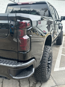 1 2024 Silverado 1500 Chevrolet Lt Trail Boss Bds Suspension Lift 6in Fuel Flame 6 Matte Black