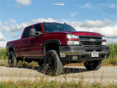 1 2006 Silverado 2500 Hd Chevrolet Lt Kryptonite Leveling Kit Anthem Off Road Valor Satin Black