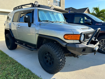 1 2008 Fj Cruiser Toyota Base Bilstein Suspension Lift 3in Pro Comp 69 Black