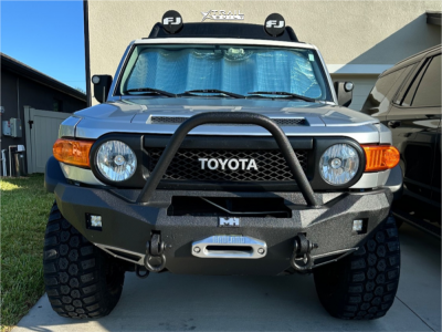 1 2008 Fj Cruiser Toyota Base Bilstein Suspension Lift 3in Pro Comp 69 Black