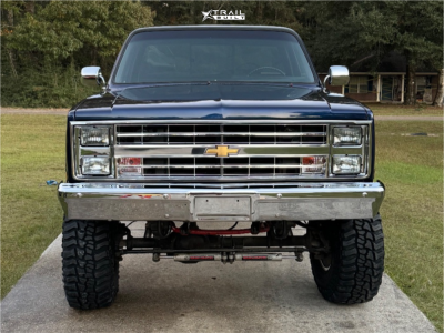 1 1985 K10 Chevrolet Silverado Rough Country Suspension Lift 6in Pacer Lt Polished