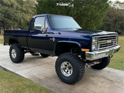 1 1985 K10 Chevrolet Silverado Rough Country Suspension Lift 6in Pacer Lt Polished