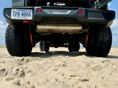 1 2021 Wrangler Jeep Unlimited Rubicon Metalcloak Suspension Lift 25in 4play 4p06 Black Brushed