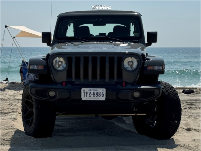 1 2021 Wrangler Jeep Unlimited Rubicon Metalcloak Suspension Lift 25in 4play 4p06 Black Brushed