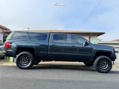 1 2017 Silverado 1500 Chevrolet Ltz Bds Suspension Lift 4in Fuel Trophy Gray
