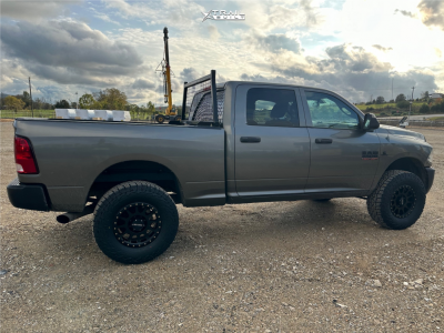 1 2013 2500 Ram Tradesman Custom Leveling Kit Method Mr305 Black