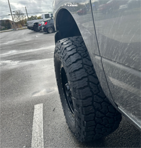 1 2013 2500 Ram Tradesman Custom Leveling Kit Method Mr305 Black