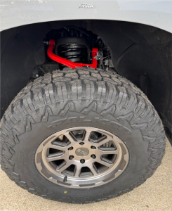 1 2024 Silverado 1500 Chevrolet Lt Trail Boss Stock Leveling Kit Black Rhino Chase Gray