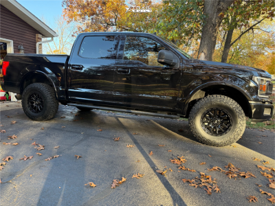 1 2019 F 150 Ford Xlt Motofab Leveling Kit G Fx Tr 26 Matte Black