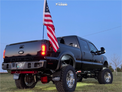 1 2008 F 250 Super Duty Ford Fx4 Skyjacker Suspension Lift 8in Hostile H108 Chrome