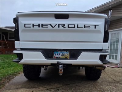 1 2020 Silverado 1500 Chevrolet Custom Rough Country Suspension Lift 6in Revenge Offroad Rv 204 Black Milled