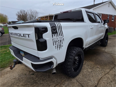 1 2020 Silverado 1500 Chevrolet Custom Rough Country Suspension Lift 6in Revenge Offroad Rv 204 Black Milled