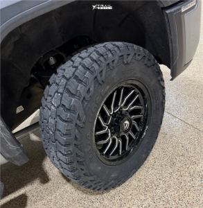 1 2024 Sierra 3500 Hd Gmc Denali Kryptonite Suspension Lift 3in Fuel Hurricane Black Milled