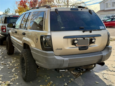 1 2000 Grand Cherokee Jeep Laredo Freedom Offroad Suspension Lift 25in Pro Comp Series 32 Black