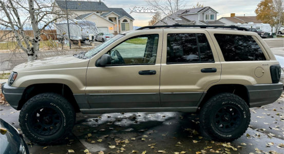 1 2000 Grand Cherokee Jeep Laredo Freedom Offroad Suspension Lift 25in Pro Comp Series 32 Black