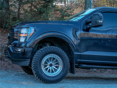 1 2023 F 150 Ford Xl Stock Leveling Kit Lock Offroad Wheels Baja Machined