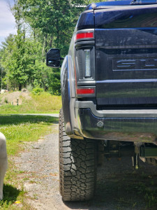 1 2022 F 250 Super Duty Ford Lariat Rough Country Suspension Lift 3in Black Rhino Arsenal Black