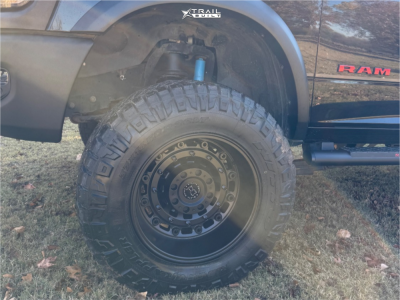 1 2019 2500 Ram Power Wagon Traxda Suspension Lift 55in Black Rhino Arsenal Black