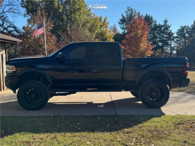 1 2019 2500 Ram Power Wagon Traxda Suspension Lift 55in Black Rhino Arsenal Black