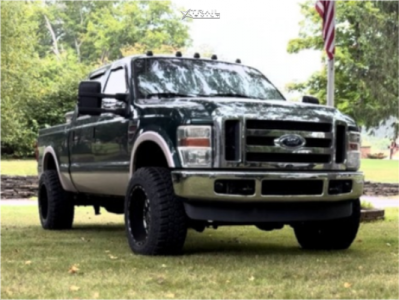 1 2008 F 250 Super Duty Ford Lariat Oem Leveling Kit Tis 544bm Black Milled