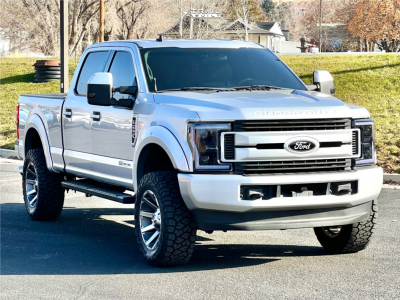 1 2019 F 250 Super Duty Ford Xlt Unknown Leveling Kit Fuel Contra Gray