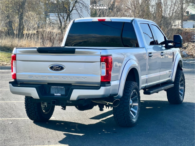 1 2019 F 250 Super Duty Ford Xlt Unknown Leveling Kit Fuel Contra Gray