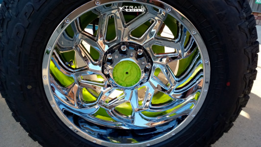 1 1990 F 350 Ford Xlt Lariat Skyjacker Suspension Lift 7in Vision Spyder Chrome