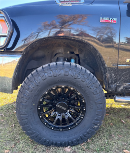 1 2020 2500 Ram Tradesman Rough Country Leveling Kit Anthem Off Road Talon Gloss Black