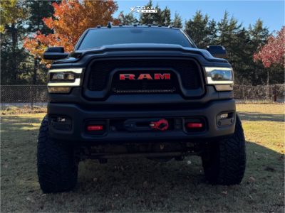 1 2019 2500 Ram Power Wagon Traxda Suspension Lift 35in Black Rhino Arsenal Black