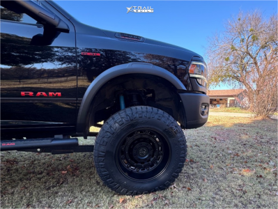 1 2019 2500 Ram Power Wagon Traxda Suspension Lift 35in Black Rhino Arsenal Black
