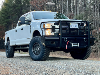 1 2019 F 350 Super Duty Ford Xl Readylift Leveling Kit Black Rhino Armory Black