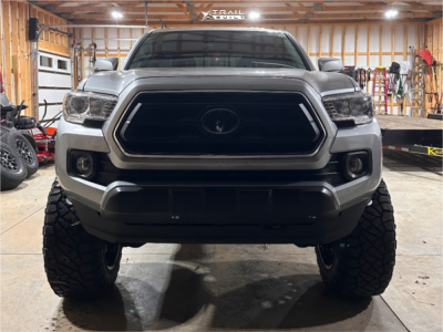1 2022 Tacoma Toyota Sr5 Readylift Suspension Lift 6in Gear Off Road Leverage Black Milled