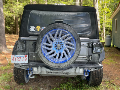 1 2019 Wrangler Jeep Sport S Stock Stock Fuel Typhoon Blue Milled