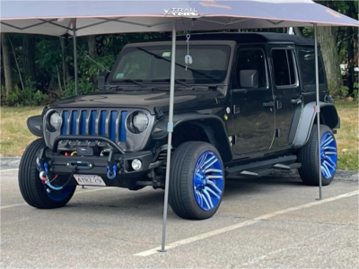 1 2019 Wrangler Jeep Sport S Stock Stock Fuel Typhoon Blue Milled