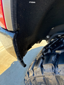 1 2023 Silverado 2500 Hd Chevrolet Custom Stock Leveling Kit Fuel Typhoon Matte Black