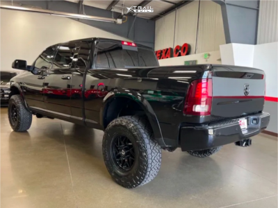 1 2016 2500 Ram Laramie Bds Suspension Lift 65in Gear Off Road Ratio Gloss Black