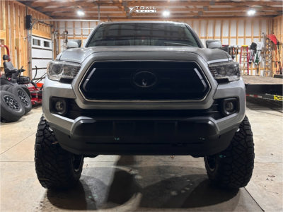 1 2022 Tacoma Toyota Sr5 Readylift Suspension Lift 6in Gear Off Road Leverage Black Milled