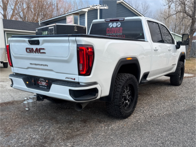 1 2022 Sierra 2500 Hd Gmc At4 Kryptonite Leveling Kit Moto Metal Mo810 Machined Black