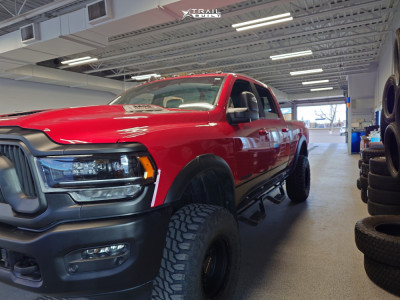 1 2024 2500 Ram Power Wagon Bds Leveling Kit Vision Tactical Satin Black