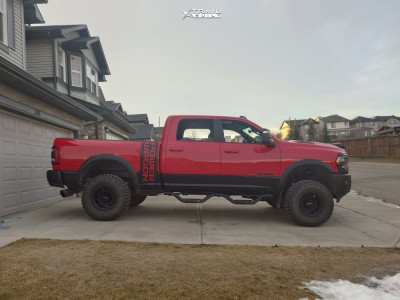 1 2024 2500 Ram Power Wagon Bds Leveling Kit Vision Tactical Satin Black