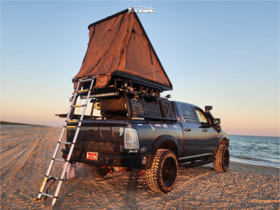 1 2018 1500 Ram Laramie Rough Country Suspension Lift 6in Method Mr703 Matte Black