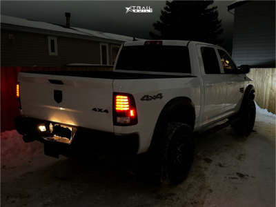 1 2019 1500 Classic Ram Warlock Zone Offroad Suspension Lift 6in Xf Offroad Xf 222 Black