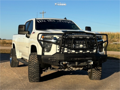 1 2021 Silverado 2500 Hd Chevrolet Lt Rough Country Leveling Kit Hostile Rage Custom