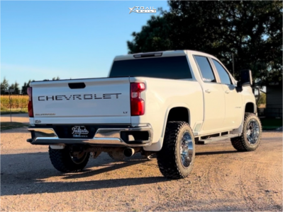 1 2021 Silverado 2500 Hd Chevrolet Lt Rough Country Leveling Kit Hostile Rage Custom